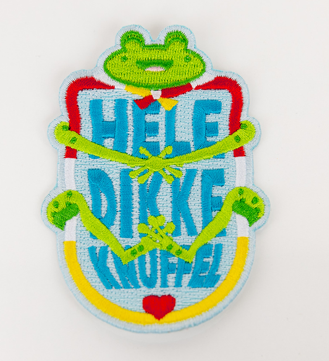 Oeteldonk embleem een hele dikke knuffle los